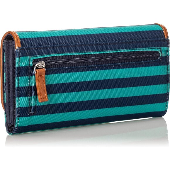 Nautica Wallet Women's Spectra Green RFID Blocking Carry All Organizer Purse - Picture 4 of 7